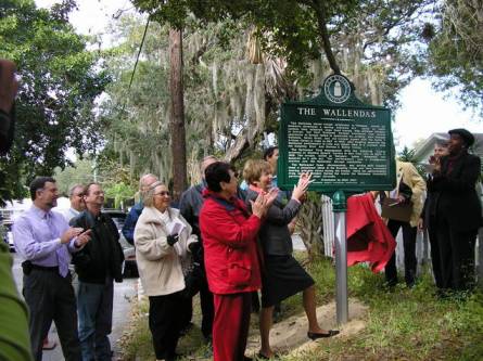Sarasota FL: Wallenda family historic marker